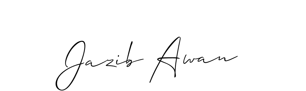 Here are the top 10 professional signature styles for the name Jazib Awan. These are the best autograph styles you can use for your name. Jazib Awan signature style 2 images and pictures png