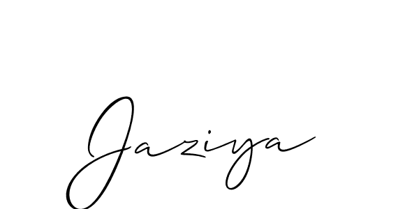 How to Draw Jaziya signature style? Allison_Script is a latest design signature styles for name Jaziya. Jaziya signature style 2 images and pictures png