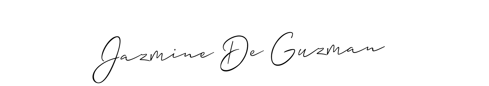 This is the best signature style for the Jazmine De Guzman name. Also you like these signature font (Allison_Script). Mix name signature. Jazmine De Guzman signature style 2 images and pictures png