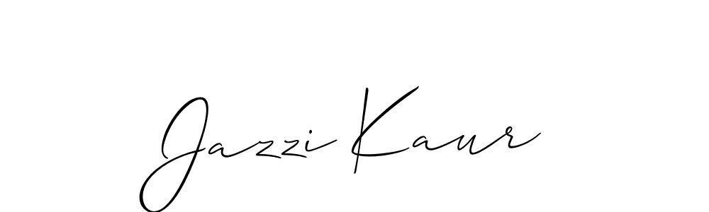 Similarly Allison_Script is the best handwritten signature design. Signature creator online .You can use it as an online autograph creator for name Jazzi Kaur. Jazzi Kaur signature style 2 images and pictures png