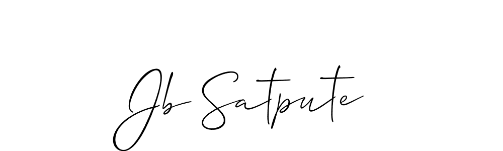 Here are the top 10 professional signature styles for the name Jb Satpute. These are the best autograph styles you can use for your name. Jb Satpute signature style 2 images and pictures png