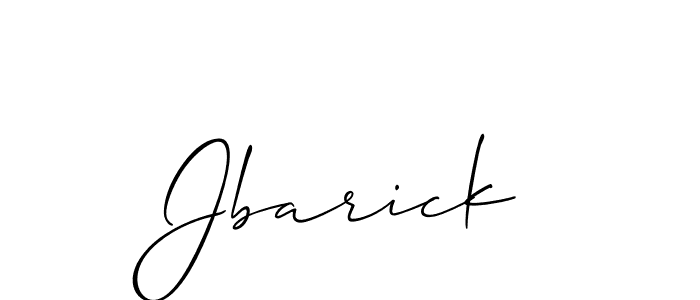 Also You can easily find your signature by using the search form. We will create Jbarick name handwritten signature images for you free of cost using Allison_Script sign style. Jbarick signature style 2 images and pictures png