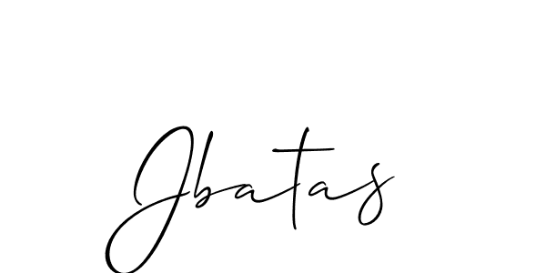 Allison_Script is a professional signature style that is perfect for those who want to add a touch of class to their signature. It is also a great choice for those who want to make their signature more unique. Get Jbatas name to fancy signature for free. Jbatas signature style 2 images and pictures png