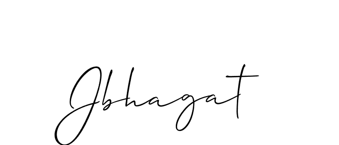 Use a signature maker to create a handwritten signature online. With this signature software, you can design (Allison_Script) your own signature for name Jbhagat. Jbhagat signature style 2 images and pictures png