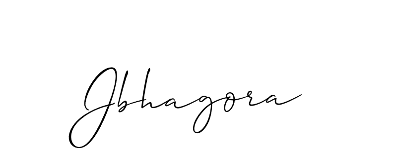 Create a beautiful signature design for name Jbhagora. With this signature (Allison_Script) fonts, you can make a handwritten signature for free. Jbhagora signature style 2 images and pictures png