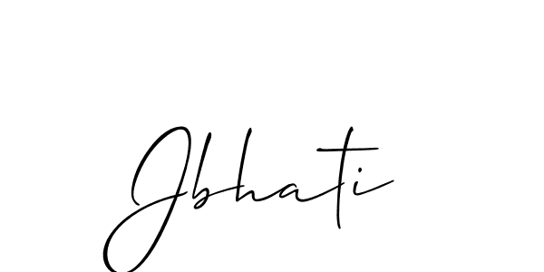 Also You can easily find your signature by using the search form. We will create Jbhati name handwritten signature images for you free of cost using Allison_Script sign style. Jbhati signature style 2 images and pictures png