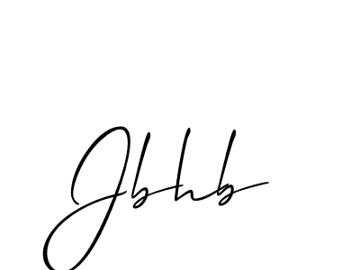 You should practise on your own different ways (Allison_Script) to write your name (Jbhb) in signature. don't let someone else do it for you. Jbhb signature style 2 images and pictures png