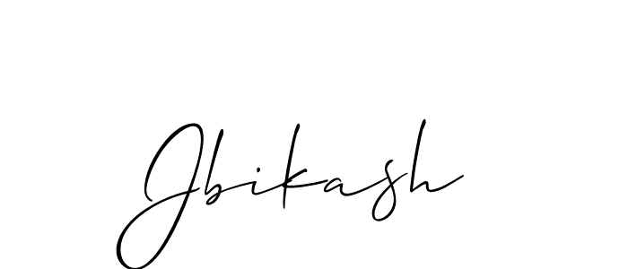 Make a beautiful signature design for name Jbikash. With this signature (Allison_Script) style, you can create a handwritten signature for free. Jbikash signature style 2 images and pictures png