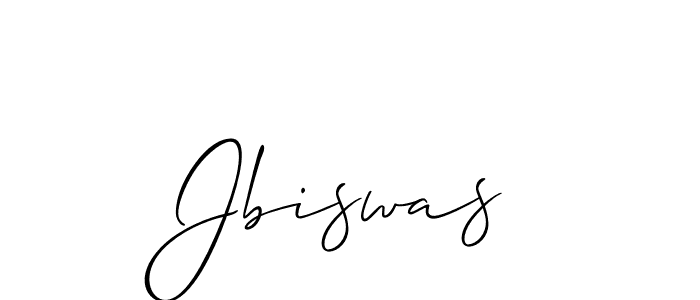 How to make Jbiswas signature? Allison_Script is a professional autograph style. Create handwritten signature for Jbiswas name. Jbiswas signature style 2 images and pictures png