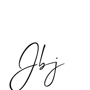 The best way (Allison_Script) to make a short signature is to pick only two or three words in your name. The name Jbj include a total of six letters. For converting this name. Jbj signature style 2 images and pictures png