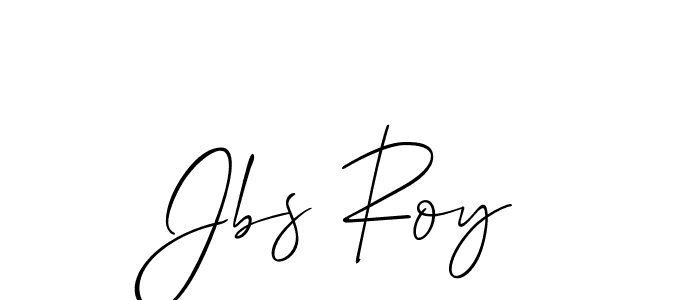 Use a signature maker to create a handwritten signature online. With this signature software, you can design (Allison_Script) your own signature for name Jbs Roy. Jbs Roy signature style 2 images and pictures png