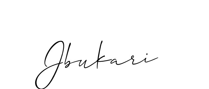 Best and Professional Signature Style for Jbukari. Allison_Script Best Signature Style Collection. Jbukari signature style 2 images and pictures png