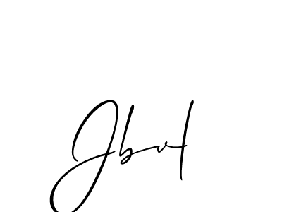 Jbvl stylish signature style. Best Handwritten Sign (Allison_Script) for my name. Handwritten Signature Collection Ideas for my name Jbvl. Jbvl signature style 2 images and pictures png