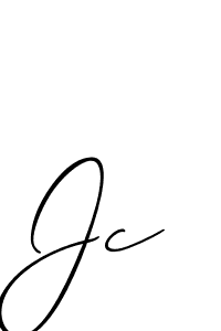 if you are searching for the best signature style for your name Jc. so please give up your signature search. here we have designed multiple signature styles  using Allison_Script. Jc signature style 2 images and pictures png