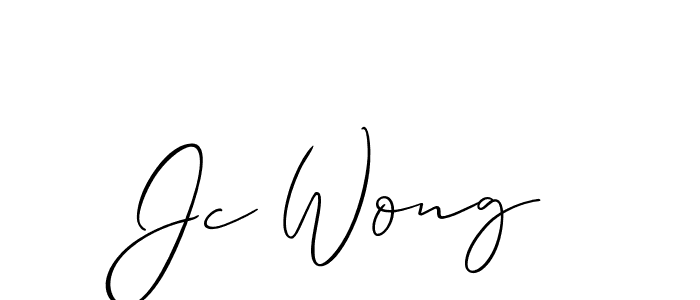 Once you've used our free online signature maker to create your best signature Allison_Script style, it's time to enjoy all of the benefits that Jc Wong name signing documents. Jc Wong signature style 2 images and pictures png