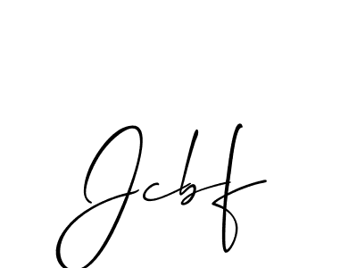 You should practise on your own different ways (Allison_Script) to write your name (Jcbf) in signature. don't let someone else do it for you. Jcbf signature style 2 images and pictures png