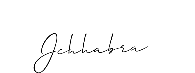 Also You can easily find your signature by using the search form. We will create Jchhabra name handwritten signature images for you free of cost using Allison_Script sign style. Jchhabra signature style 2 images and pictures png