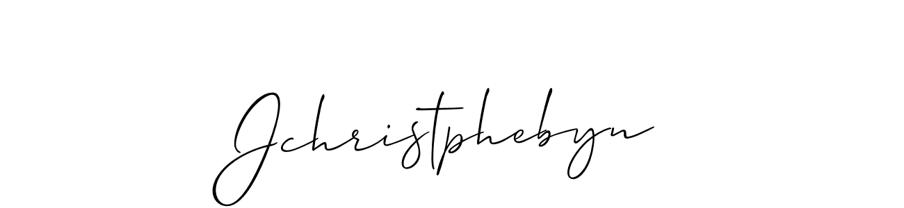 Make a short Jchristphebyn signature style. Manage your documents anywhere anytime using Allison_Script. Create and add eSignatures, submit forms, share and send files easily. Jchristphebyn signature style 2 images and pictures png