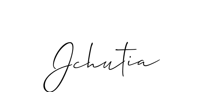 Once you've used our free online signature maker to create your best signature Allison_Script style, it's time to enjoy all of the benefits that Jchutia name signing documents. Jchutia signature style 2 images and pictures png