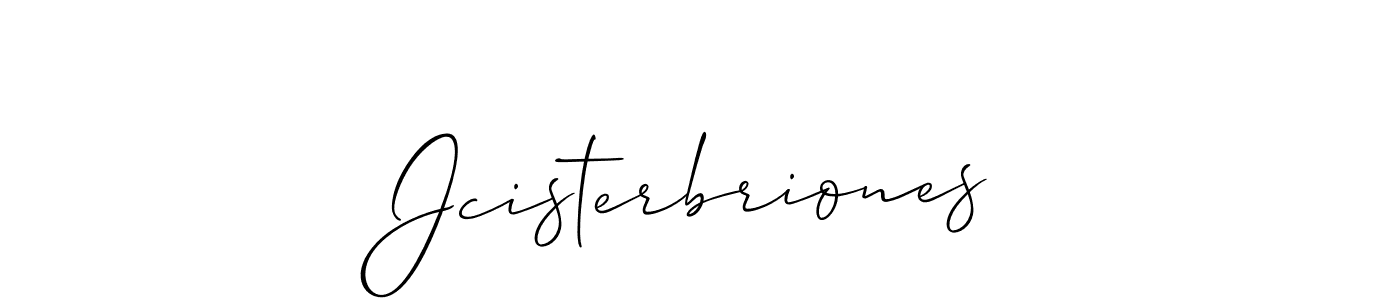 Once you've used our free online signature maker to create your best signature Allison_Script style, it's time to enjoy all of the benefits that Jcisterbriones name signing documents. Jcisterbriones signature style 2 images and pictures png