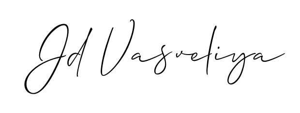 The Allison_Script handwriting style adds charm and authenticity to name Jd Vasveliya. A wonderful choice for personal thank-you notes. Jd Vasveliya signature style 2 images and pictures png