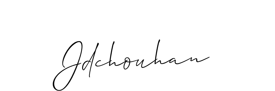Also we have Jdchouhan name is the best signature style. Create professional handwritten signature collection using Allison_Script autograph style. Jdchouhan signature style 2 images and pictures png