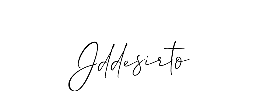 It looks lik you need a new signature style for name Jddesirto. Design unique handwritten (Allison_Script) signature with our free signature maker in just a few clicks. Jddesirto signature style 2 images and pictures png