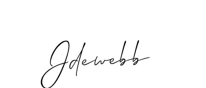 Here are the top 10 professional signature styles for the name Jdewebb. These are the best autograph styles you can use for your name. Jdewebb signature style 2 images and pictures png