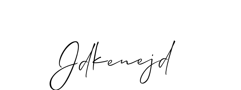 Jdkenejd stylish signature style. Best Handwritten Sign (Allison_Script) for my name. Handwritten Signature Collection Ideas for my name Jdkenejd. Jdkenejd signature style 2 images and pictures png