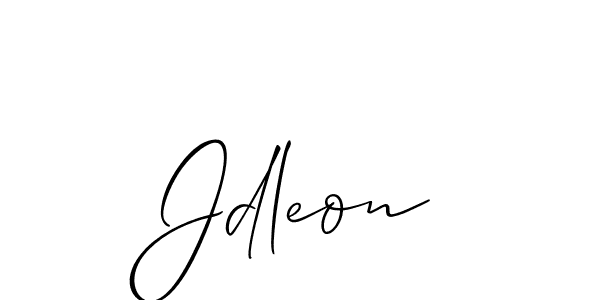 Once you've used our free online signature maker to create your best signature Allison_Script style, it's time to enjoy all of the benefits that Jdleon name signing documents. Jdleon signature style 2 images and pictures png
