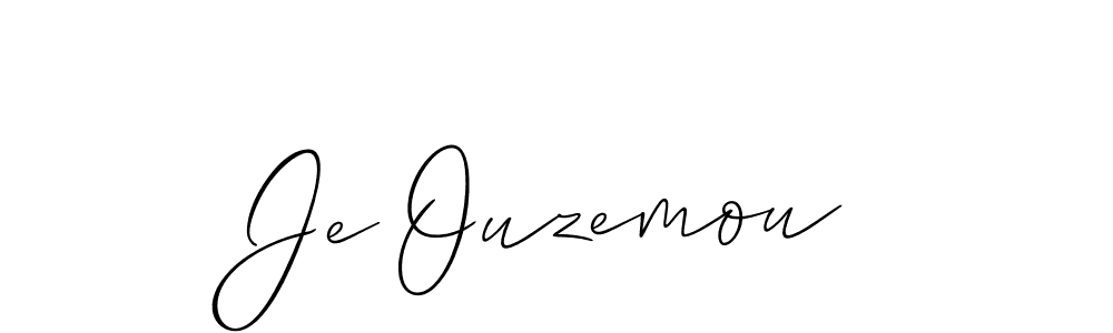 Here are the top 10 professional signature styles for the name Je Ouzemou. These are the best autograph styles you can use for your name. Je Ouzemou signature style 2 images and pictures png