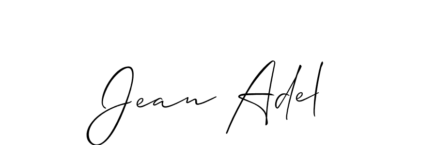 See photos of Jean Adel official signature by Spectra . Check more albums & portfolios. Read reviews & check more about Allison_Script font. Jean Adel signature style 2 images and pictures png