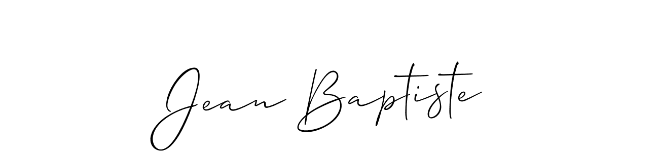 How to make Jean Baptiste signature? Allison_Script is a professional autograph style. Create handwritten signature for Jean Baptiste name. Jean Baptiste signature style 2 images and pictures png