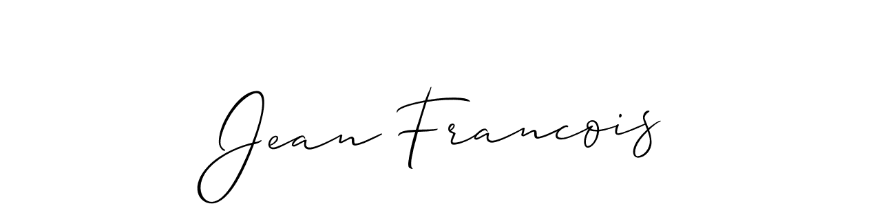 Similarly Allison_Script is the best handwritten signature design. Signature creator online .You can use it as an online autograph creator for name Jean Francois. Jean Francois signature style 2 images and pictures png