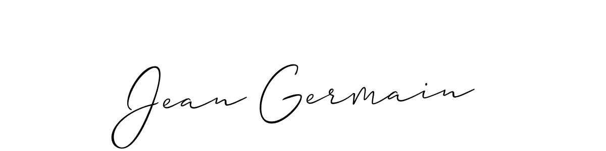 How to Draw Jean Germain signature style? Allison_Script is a latest design signature styles for name Jean Germain. Jean Germain signature style 2 images and pictures png