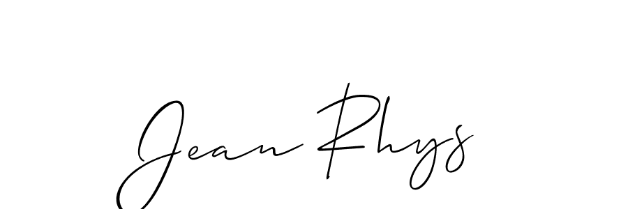 Also You can easily find your signature by using the search form. We will create Jean Rhys name handwritten signature images for you free of cost using Allison_Script sign style. Jean Rhys signature style 2 images and pictures png