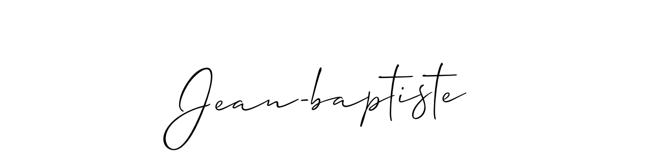 Make a beautiful signature design for name Jean-baptiste. Use this online signature maker to create a handwritten signature for free. Jean-baptiste signature style 2 images and pictures png