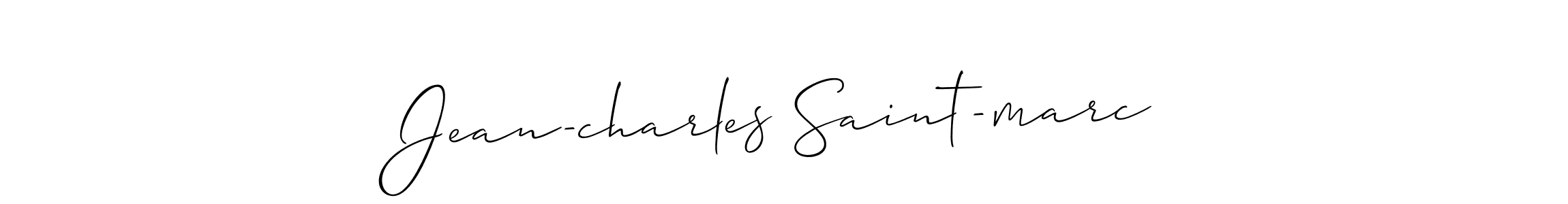 See photos of Jean-charles Saint-marc official signature by Spectra . Check more albums & portfolios. Read reviews & check more about Allison_Script font. Jean-charles Saint-marc signature style 2 images and pictures png