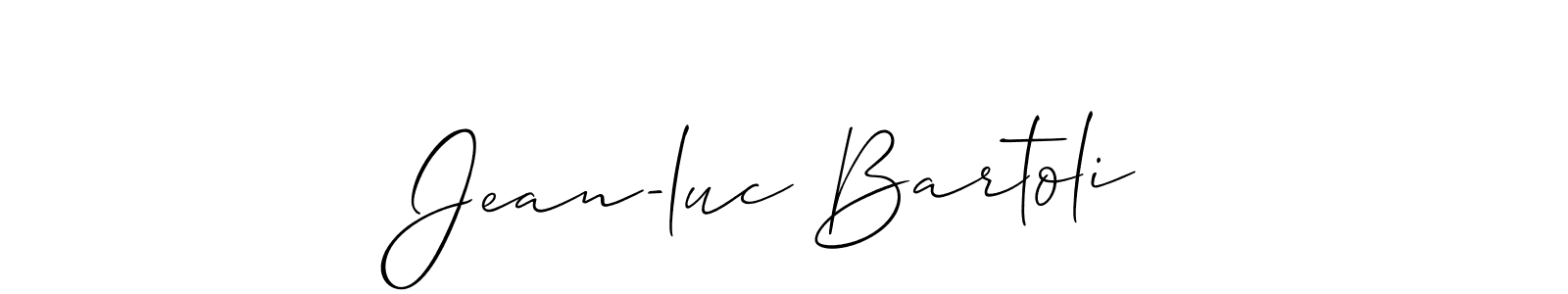 Once you've used our free online signature maker to create your best signature Allison_Script style, it's time to enjoy all of the benefits that Jean-luc Bartoli name signing documents. Jean-luc Bartoli signature style 2 images and pictures png