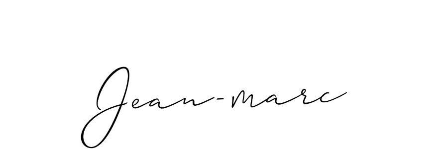 How to Draw Jean-marc signature style? Allison_Script is a latest design signature styles for name Jean-marc. Jean-marc signature style 2 images and pictures png