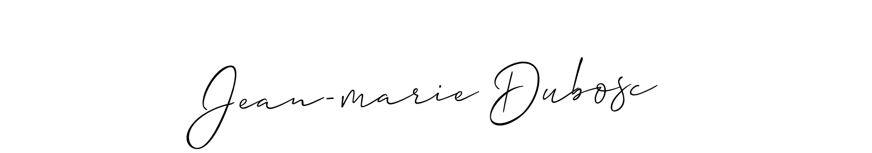 Also we have Jean-marie Dubosc name is the best signature style. Create professional handwritten signature collection using Allison_Script autograph style. Jean-marie Dubosc signature style 2 images and pictures png