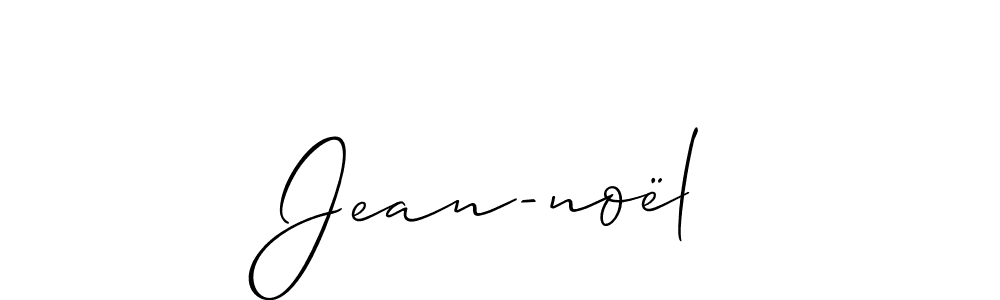 Also we have Jean-noël name is the best signature style. Create professional handwritten signature collection using Allison_Script autograph style. Jean-noël signature style 2 images and pictures png