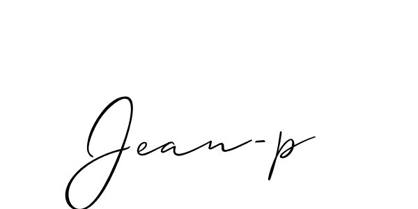 if you are searching for the best signature style for your name Jean-p. so please give up your signature search. here we have designed multiple signature styles  using Allison_Script. Jean-p signature style 2 images and pictures png