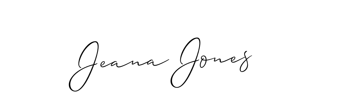 Allison_Script is a professional signature style that is perfect for those who want to add a touch of class to their signature. It is also a great choice for those who want to make their signature more unique. Get Jeana Jones name to fancy signature for free. Jeana Jones signature style 2 images and pictures png