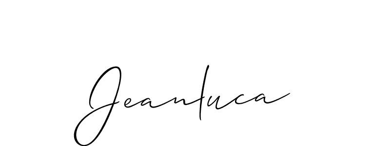 You can use this online signature creator to create a handwritten signature for the name Jeanluca. This is the best online autograph maker. Jeanluca signature style 2 images and pictures png