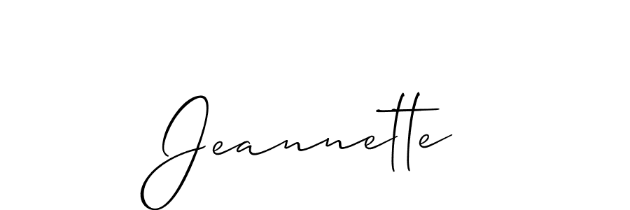 Make a beautiful signature design for name Jeannette. Use this online signature maker to create a handwritten signature for free. Jeannette signature style 2 images and pictures png