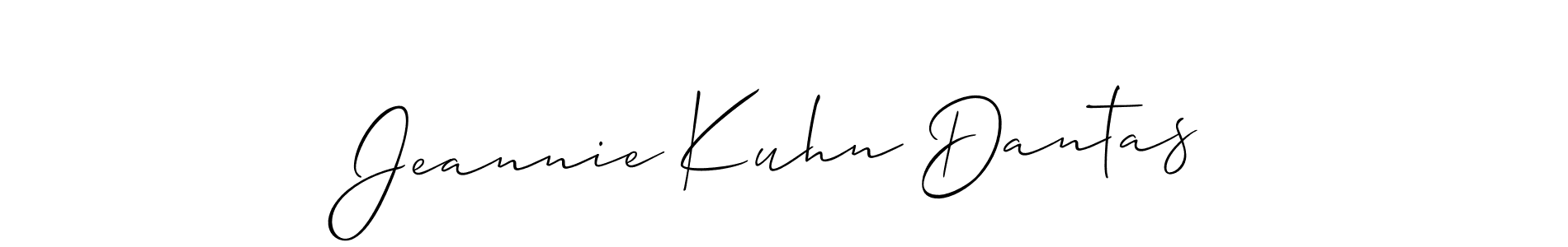 Check out images of Autograph of Jeannie Kuhn Dantas name. Actor Jeannie Kuhn Dantas Signature Style. Allison_Script is a professional sign style online. Jeannie Kuhn Dantas signature style 2 images and pictures png