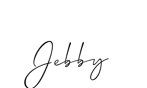 Here are the top 10 professional signature styles for the name Jebby. These are the best autograph styles you can use for your name. Jebby signature style 2 images and pictures png
