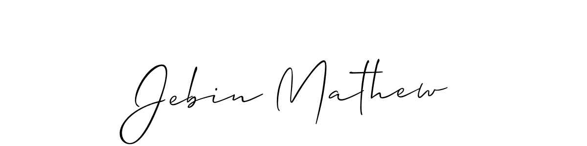 This is the best signature style for the Jebin Mathew name. Also you like these signature font (Allison_Script). Mix name signature. Jebin Mathew signature style 2 images and pictures png