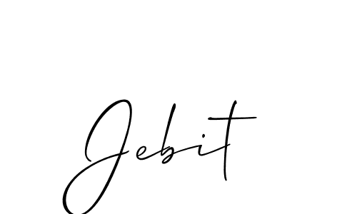 How to make Jebit name signature. Use Allison_Script style for creating short signs online. This is the latest handwritten sign. Jebit signature style 2 images and pictures png